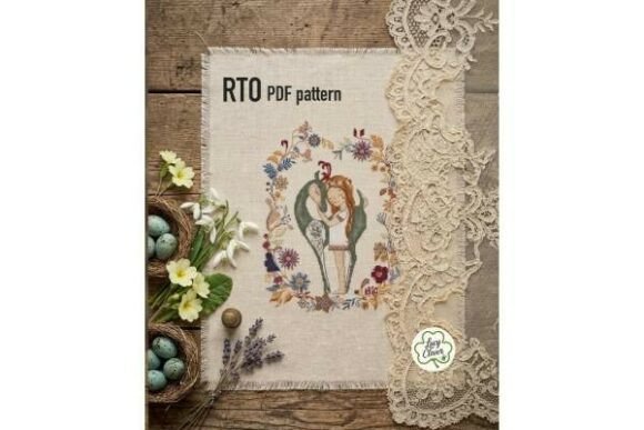 Cross Stitch Pattern PDF, RTO Tenderness