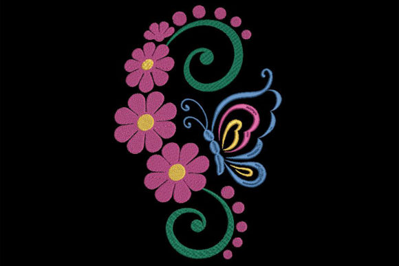 Flowers and Butterfly Review