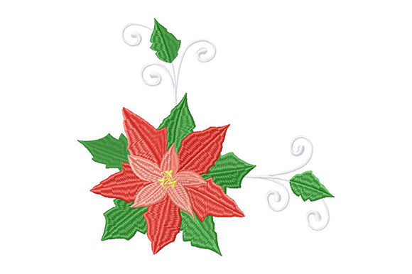 Poinsettia Ornament for the New Year